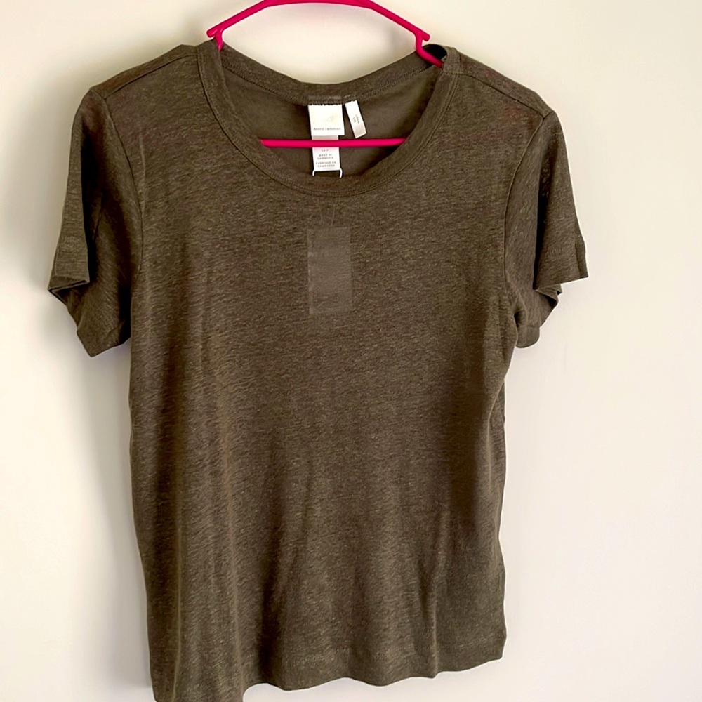 H&M olive green top